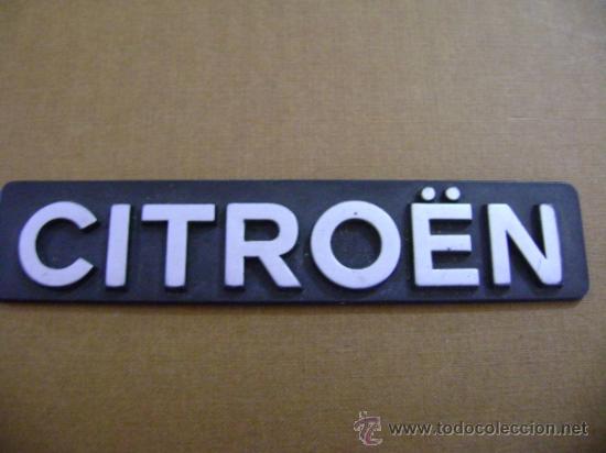 Coches y motocicletas: Anagrama Citro&euml;n 16 cm - Foto 1