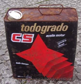 Autos und Motorr&auml;der: Lata Aceite CS todogrado