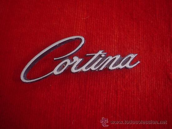 Coches y Motocicletas: ANAGRAMA CAPO TRASERO FORD CORTINA
