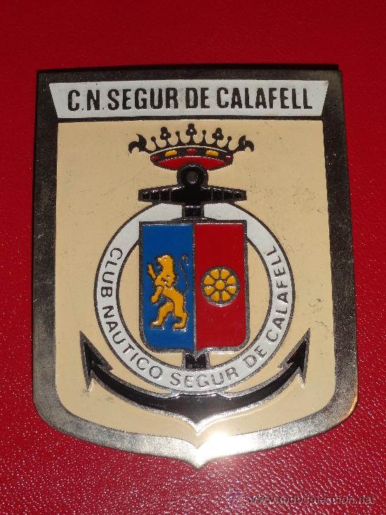 Escudo De Coche Club Nautico Segur De Calafell Sold Through Direct Sale 38903791