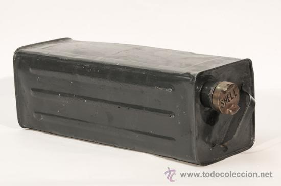 Coches y motocicletas: LATA DE GASOLINA DE LA MARCA SHELL - Foto 1