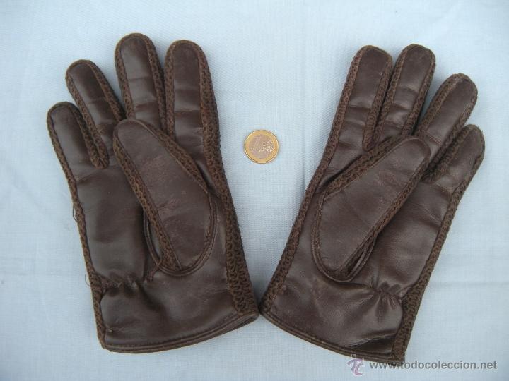 Voitures et Motocyclettes: GUANTES DE CUERO PARA BICILETA MOTO. A&Ntilde;OS 70