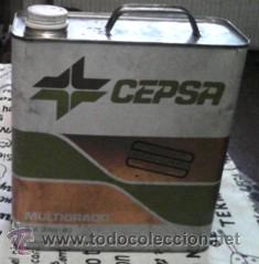 Coches y motocicletas: Lata aceite Cepsa, Multigrado - Foto 1