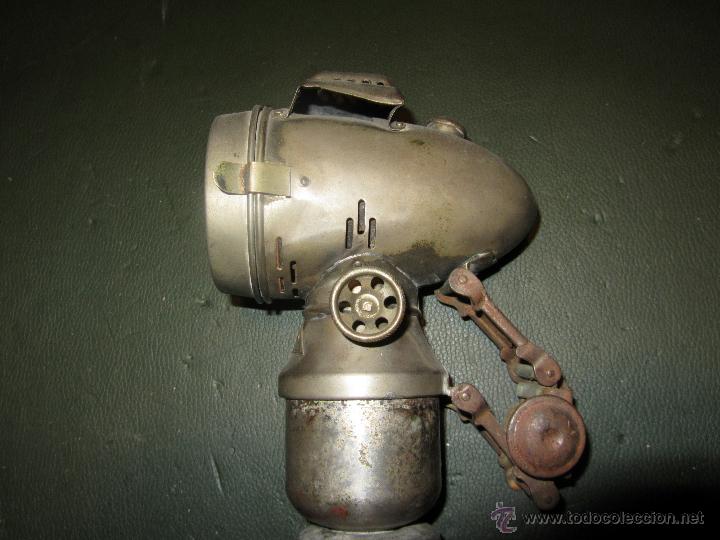 Automobili e Motociclette: FARO DE CARBURO MARCA ORION EPOCA 1900 A 1930