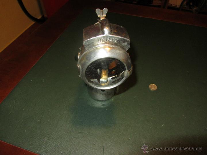 Automobili e Motociclette: FARO DE CARBURO MARCA ORIENT EPOCA 1900 A 1920.