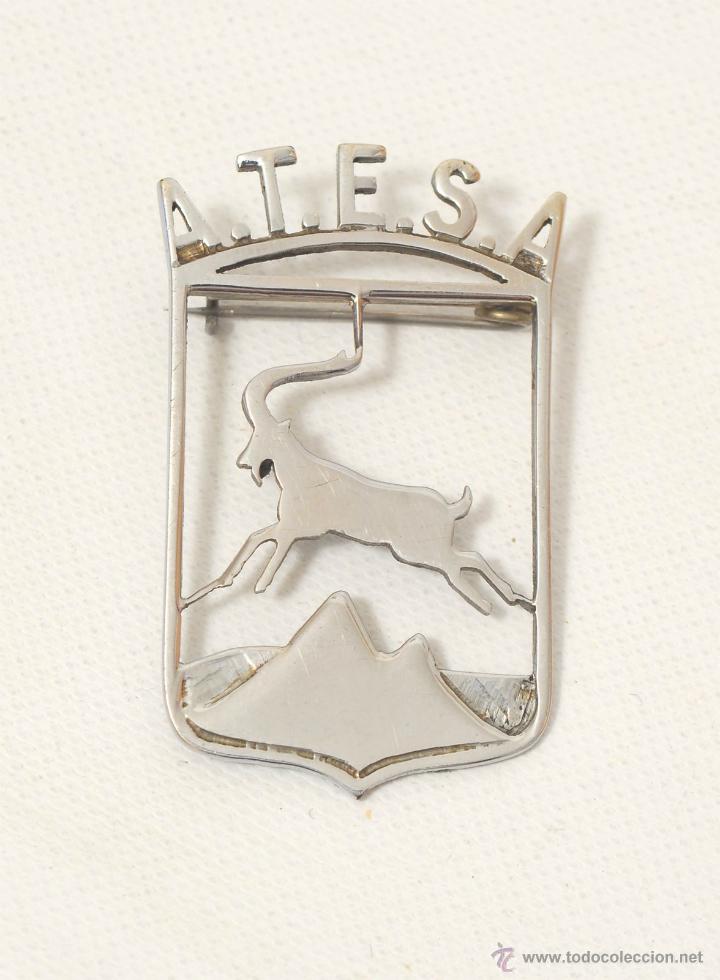 Autos und Motorr&auml;der: Placa de conductor de autobuses de ATESA. INI. Turismo en Espa&ntilde;a. Pegaso. A&ntilde;os 50.