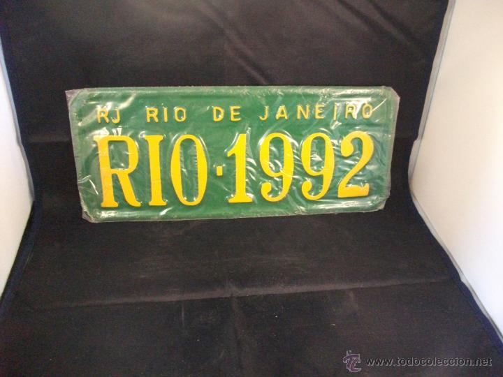 Coches y motocicletas: PLACA DE MATRICULA DE BRASIL - Foto 1