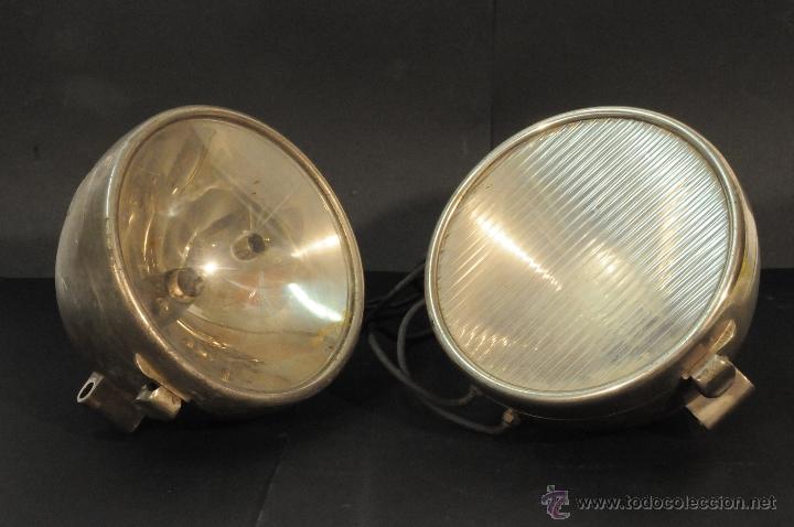 Coches y motocicletas: PAREJA DE FAROS DE COCHE BLERIOT- PHI - Foto 1