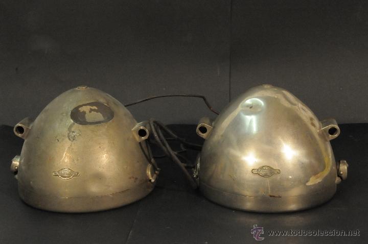Coches y motocicletas: PAREJA DE FAROS DE COCHE BLERIOT- PHI - Foto 2