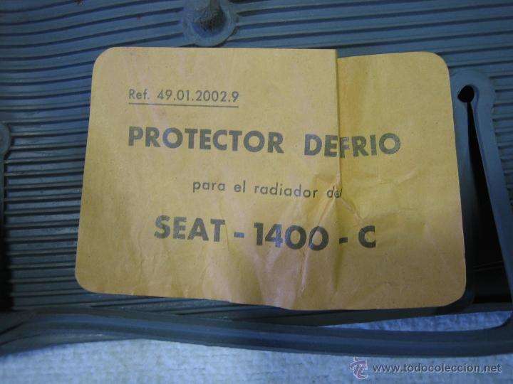 Automobili e Motociclette: PROTECTOR DE FRIO PARA SEAT-1400C