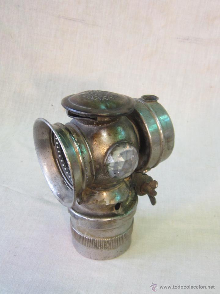 Coches y motocicletas: FAROL ANTIGUO DE BICICLETA - Foto 1