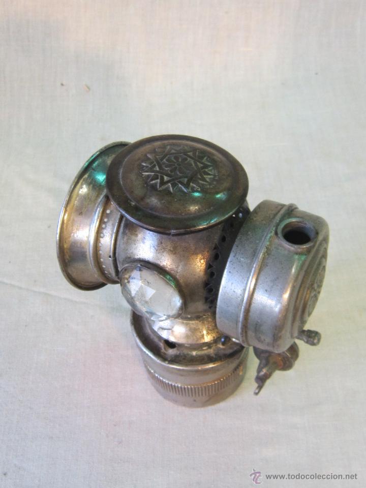 Coches y motocicletas: FAROL ANTIGUO DE BICICLETA - Foto 2