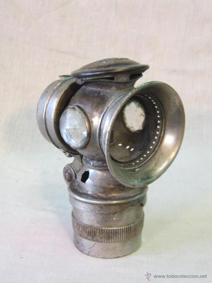 Coches y motocicletas: FAROL ANTIGUO DE BICICLETA - Foto 5