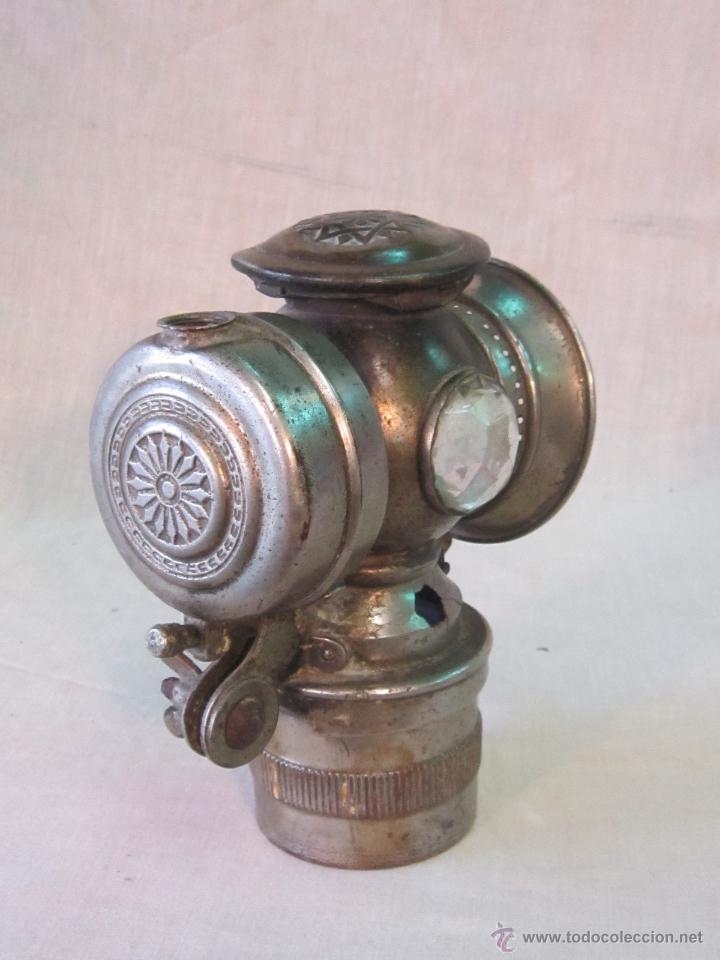 Coches y motocicletas: FAROL ANTIGUO DE BICICLETA - Foto 7