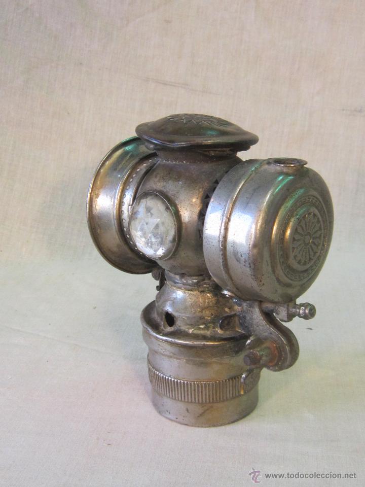 Coches y motocicletas: FAROL ANTIGUO DE BICICLETA - Foto 8