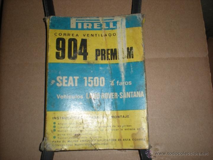 Voitures et Motocyclettes: Correa ventilador seat 1500