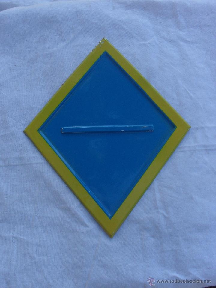 Autos und Motorr&auml;der: PLACA DE ALUMINIO DE SERVICIO PUBLICO DE AMBITO NACIONAL