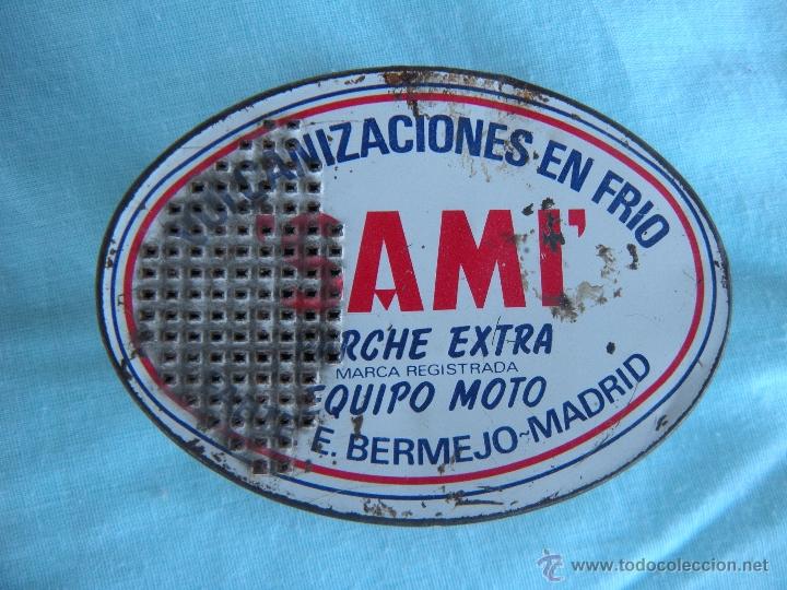Autos und Motorr&auml;der: ANTIGUA LATA DE PARCHES SAMI MADRID