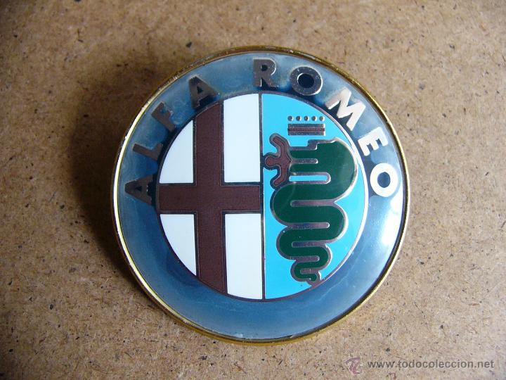 Autos und Motorr&auml;der: N&ordm; 2 Escudo logo anagrama Alfa Romeo Sprint 1.5 1.7 QV 33 75 145 146