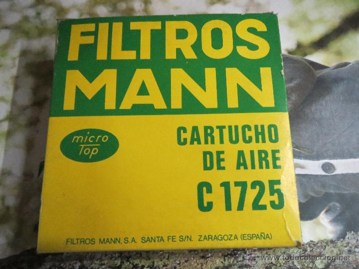 Autos und Motorr&auml;der: FILTRO DE AIRE SINCA 1000 REFERENCIA C 1725.