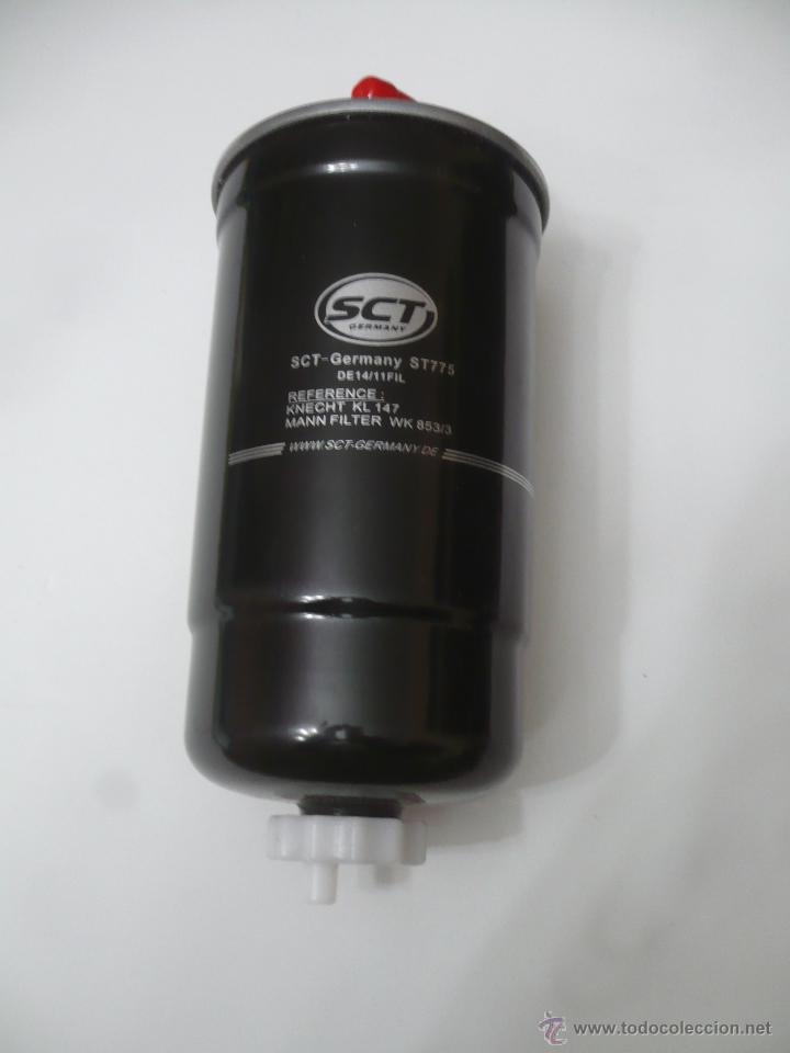 Automobili e Motociclette: FILTRO DE GASOIL MARCA SCT MODELO: ST775 SEAT AUDI WOLKSWAGEN SKODA FORD.