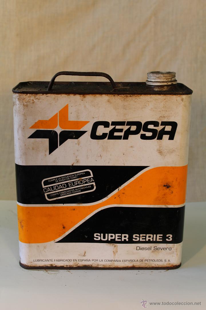 Coches y motocicletas: LATA DE 5L. ACEITE CEPSA - Foto 1