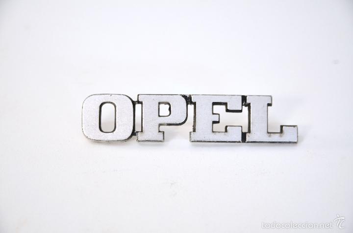Autos und Motorr&auml;der: EMBLEMA LOGO OPEL - INSIGNIA COCHE A&Ntilde;OS 90&acute;s