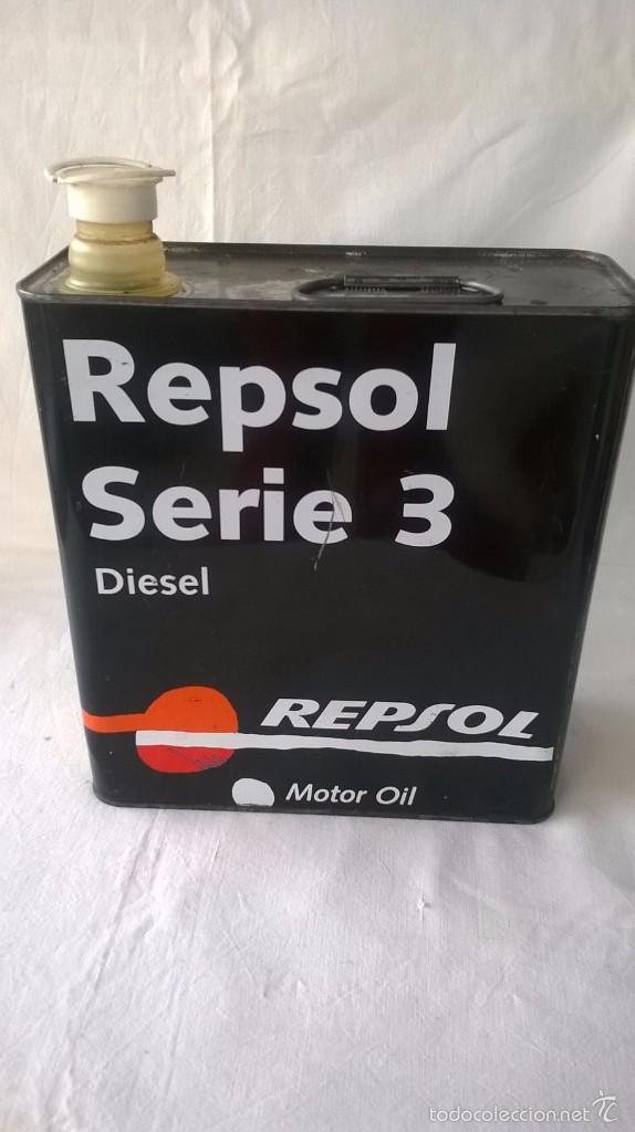 Autos und Motorr&auml;der: LATA ACEITE REPSOL SERIE 3 DIESEL - 5 LITROS