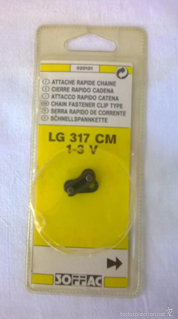 Voitures et Motocyclettes: CIERRE RAPIDO CADENA LG 317 CM 1-3 V - SOFFAC