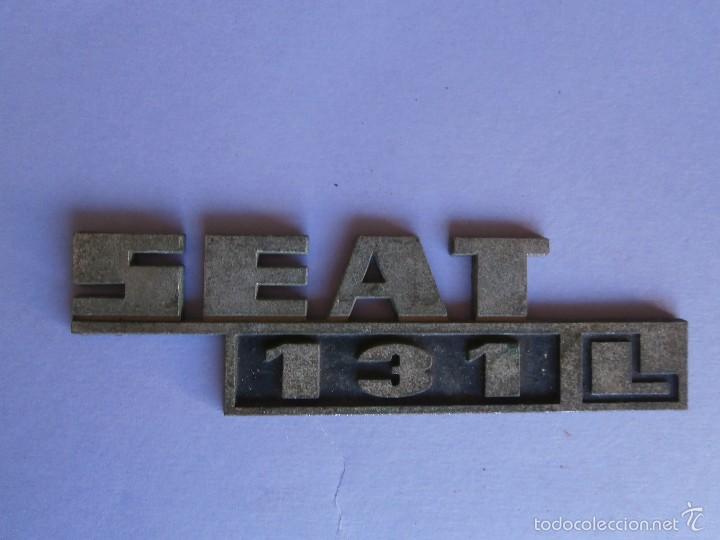 Coches y motocicletas: anagrama  seat 131 l - Foto 1