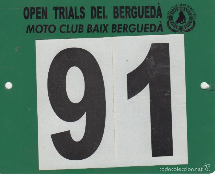 Autos und Motorr&auml;der: placa de trial carrera open trials del bergada moto club baix bergueda