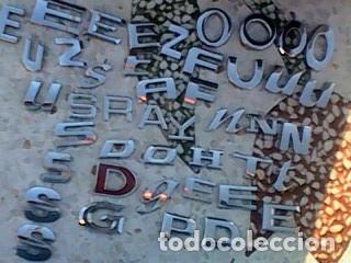 Autos und Motorr&auml;der: Emblema anagrama Autom&oacute;vil - Letras sueltas a escoger-
