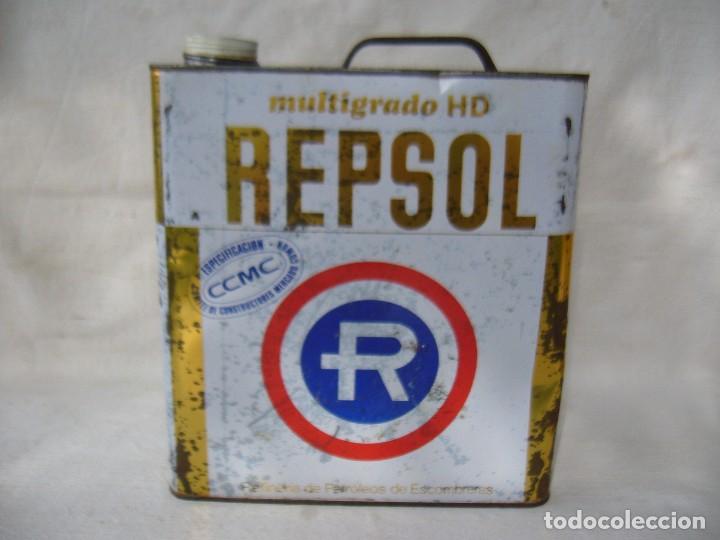Autos und Motorr&auml;der: LATA ACEITE REPSOL MULTIGRADO HD - 5 LITROS