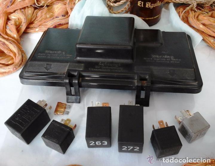 Autos und Motorr&auml;der: TAPA CAJA FUSIBLES Y FUSIBLES DE COCHE AUDI 100 22 E: