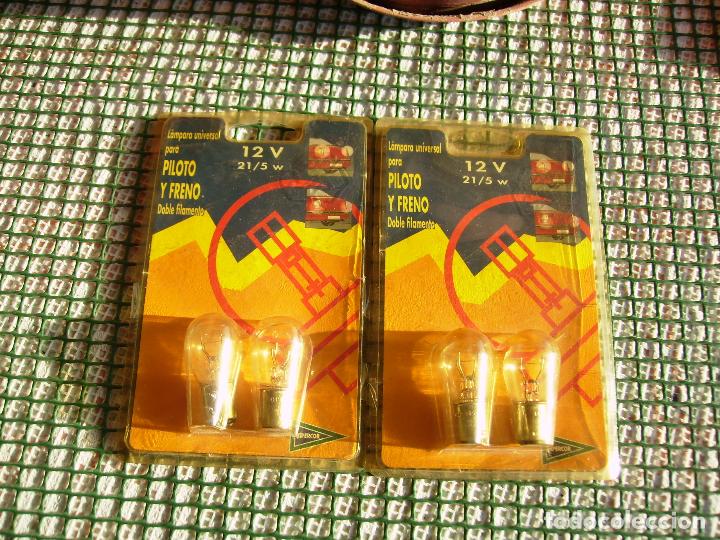 Automobili e Motociclette: **BOMBILLAS DE REPUESTO PARA PILOTO Y FRENO 12 V 21/5 W DOBLE FILAMENTO, DE ---HIPERCOR-- A ESTRENAR
