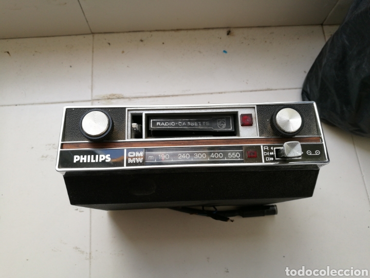 Antiguo radio cassette de philips para coche. e - Vendido ...