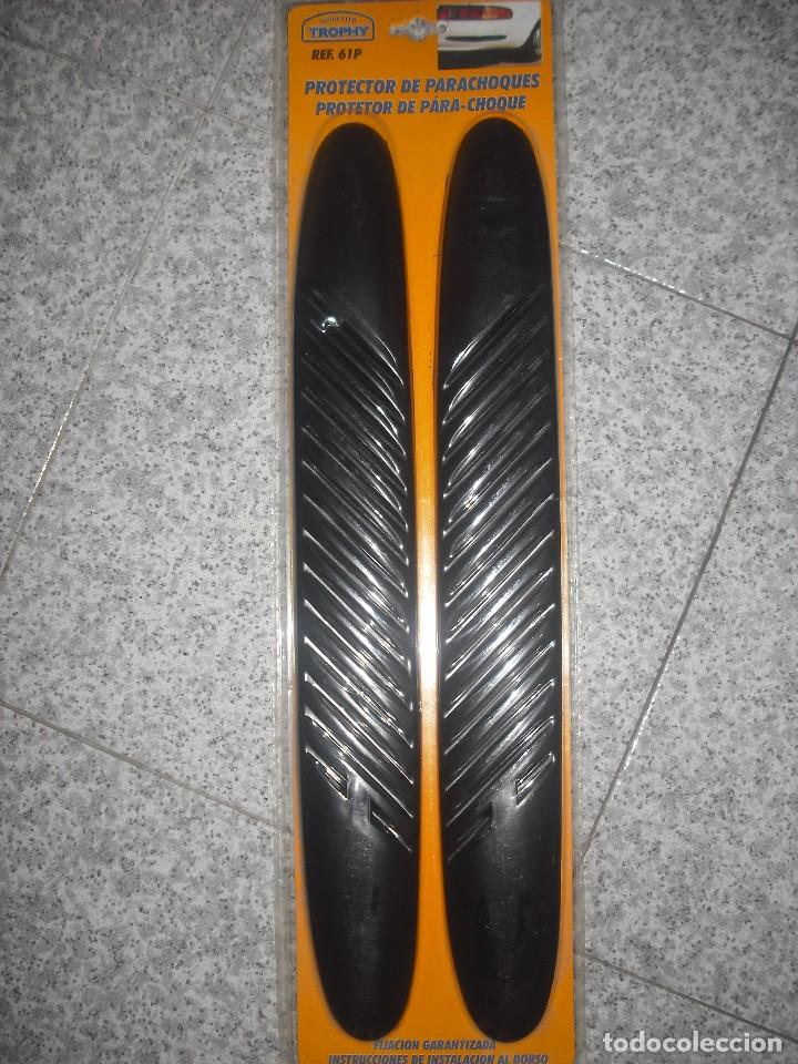 Coches y motocicletas: PROTECTOR DE PARACHOQUES EN GOMA NEGRA - MARCA TROPHY - Foto 3