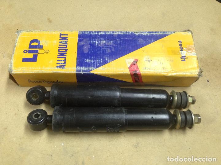 Autos und Motorr&auml;der: PAREJA ANTIGUOS AMORTIGUADORES LIP RENAULT R5 R7 1984 DELANTERO REF 126071 NUEVO. (69)