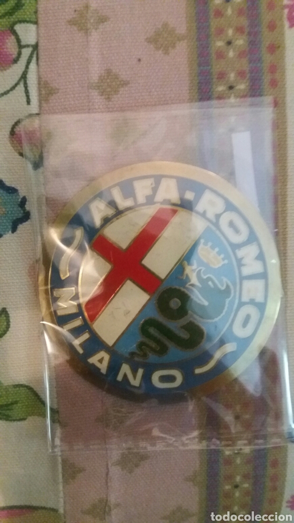 Autos und Motorr&auml;der: Placa alfa romeo . Milano