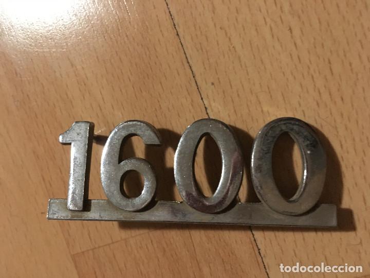 Autos und Motorr&auml;der: placa cilindrada 1600