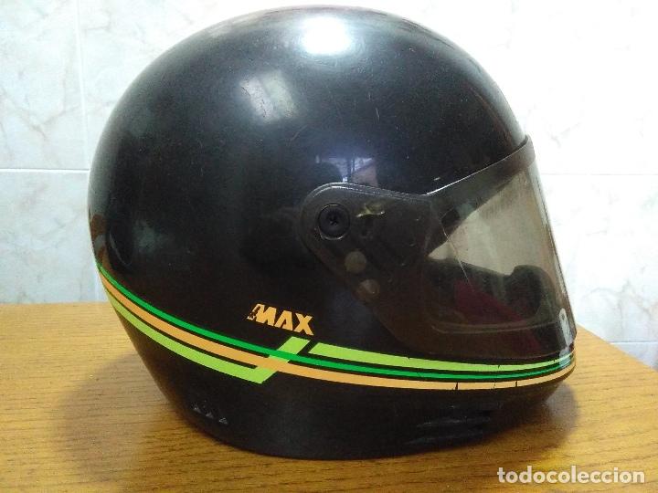 Autos und Motorr&auml;der: Casco de Moto Italiano NEW MAX a&ntilde;o 1985 VINTAGE!!!