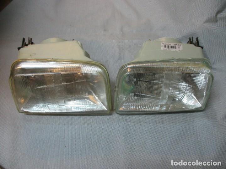 Autos und Motorr&auml;der: PAREJA DE OPTICAS FOCOS VALEO DE FURGONETA RENAULT EXPRESS MODELO 1986 + INFO