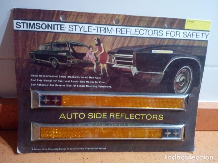 Automobili e Motociclette: Reflactarios marca Stimsonite. Genuino vintage americano. A&ntilde;os 60
