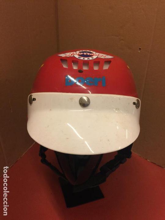 Autos und Motorr&auml;der: Antiguo casco de moto, Vintage, marca SPORT MOTORRADER WEAR - BOERI - Italy. Un clasico de los 80...