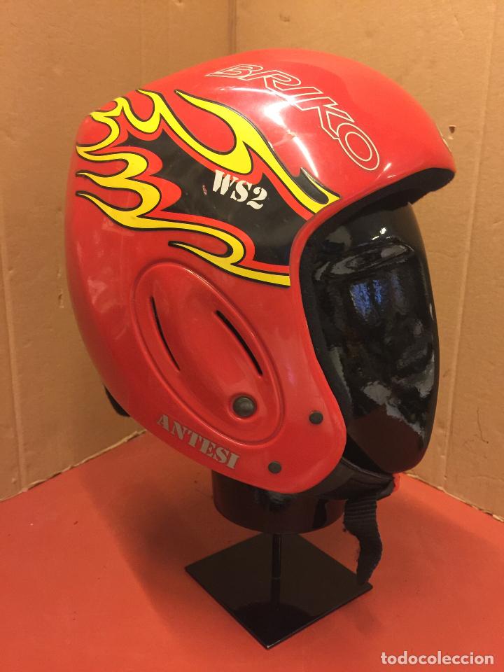 Autos und Motorr&auml;der: Casco de automovilismo, monopatin, esqu&iacute;,... Marca BRIKO Mod. Antesi. Vintage