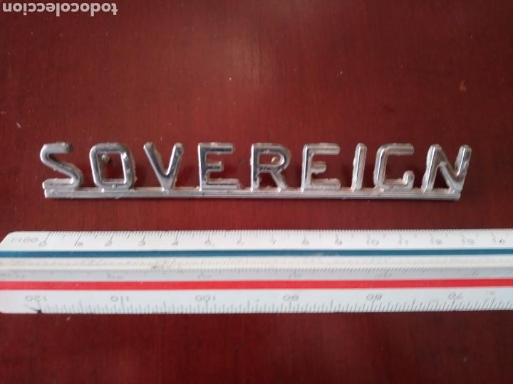 Automobili e Motociclette: Anagrama SOVEREIGN de Jaguar XJ Series Daimler Serie 1 y 2