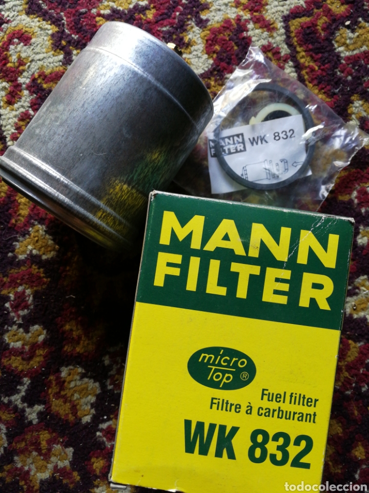 Coches y Motocicletas: CARTUCHO FILTRO ACEITE WK-832, CITROEN,PEUGEOT,RENAULT,OPEL,VOLVO- MANN FILTER. NUEVO!.