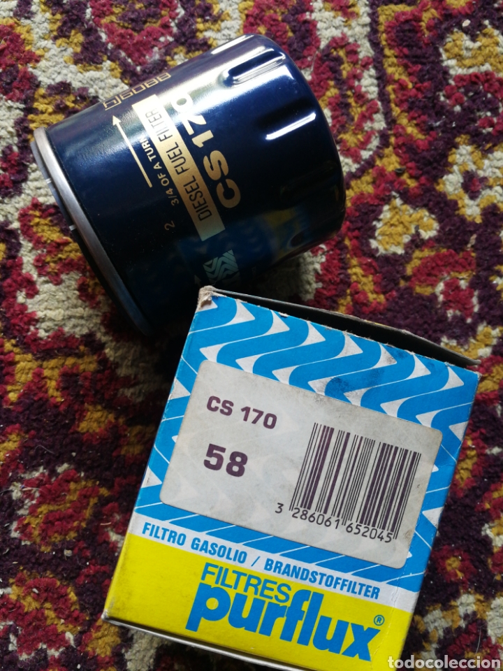Autos und Motorr&auml;der: CARTUCHO FILTRO ACEITE CS 170, 58- PURFLUX. NUEVO!.