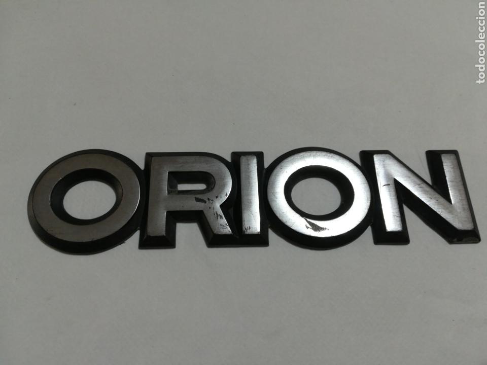 Autos und Motorr&auml;der: Ford Orion. Placa logo emblema anagrama escudo chapa insignia original recuperado para recambio