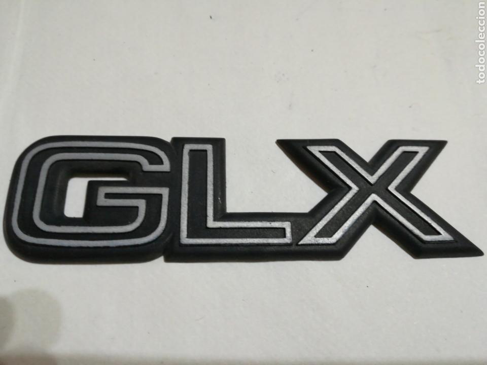 Autos und Motorr&auml;der: Renault GLX. Placa logo emblema anagrama escudo chapa insignia original recuperado para recambio
